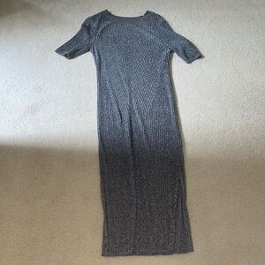 Knit midi dress